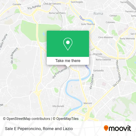 Sale E Peperoncino map