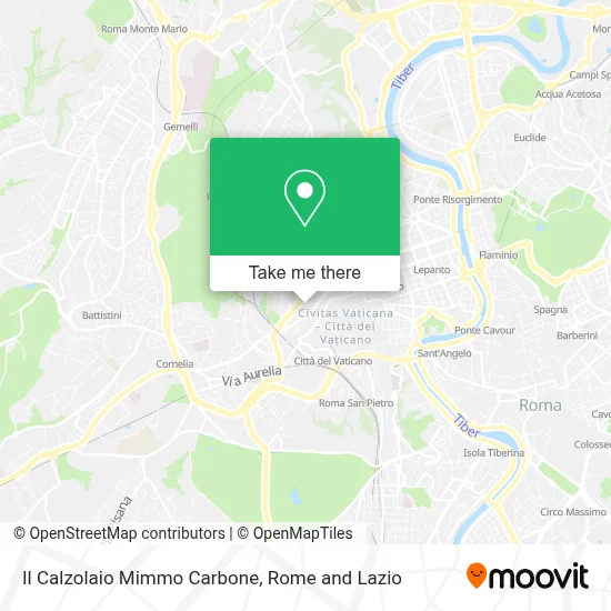 Il Calzolaio Mimmo Carbone map