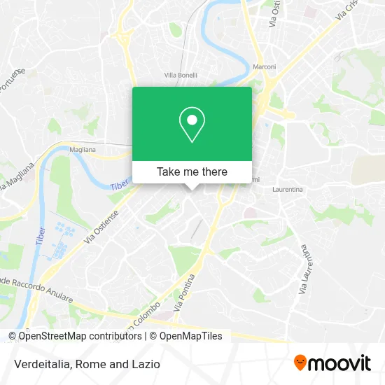 Verdeitalia map