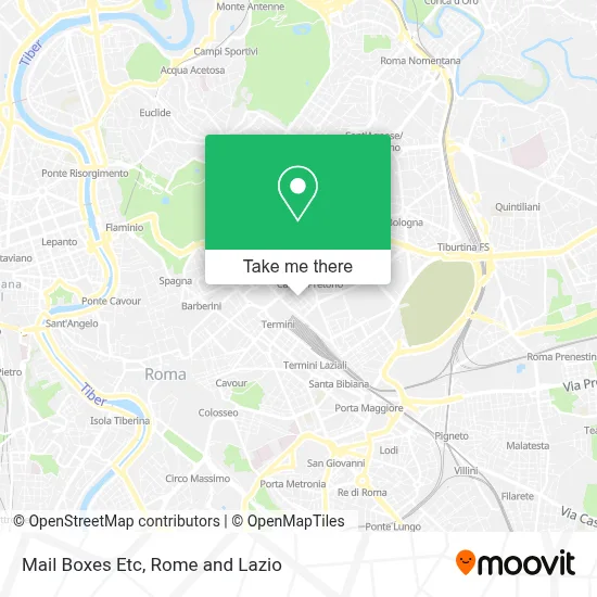 Mail Boxes Etc map