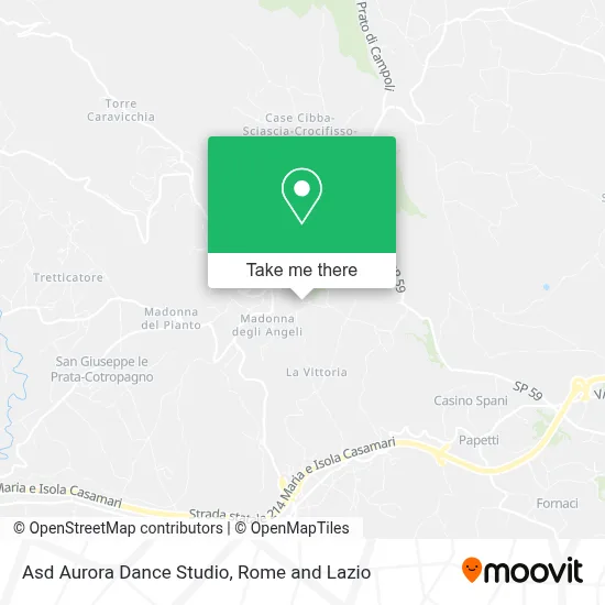 Asd Aurora Dance Studio map