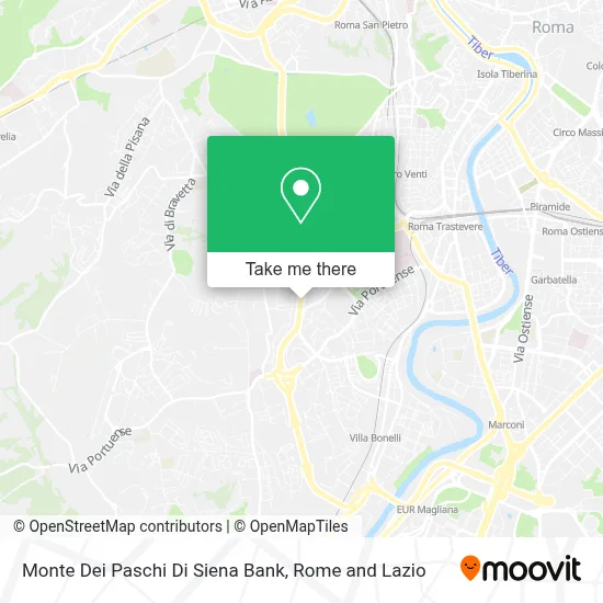 Monte Dei Paschi Di Siena Bank map
