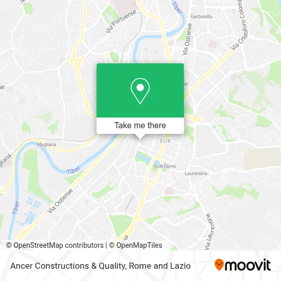 Ancer Constructions & Quality map