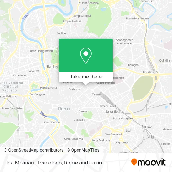 Ida Molinari - Psicologo map