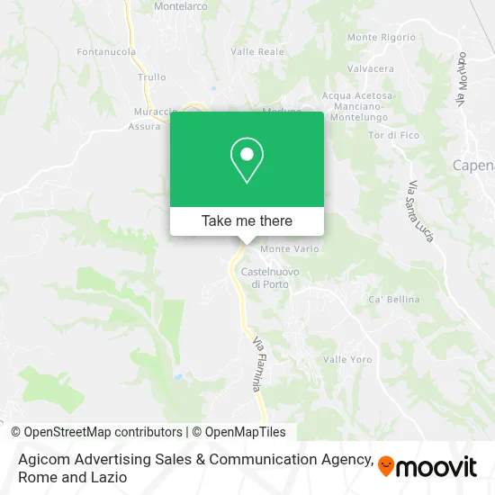 Agicom Advertising Sales & Communication Agency map