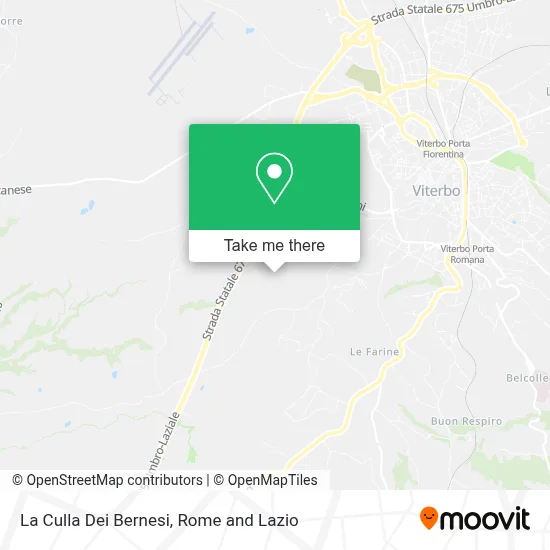 La Culla Dei Bernesi map