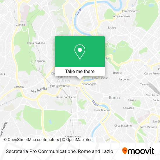 Secretaria Pro Communicatione map