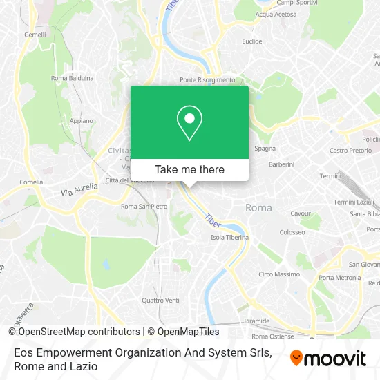 Eos Empowerment Organization And System Srls map