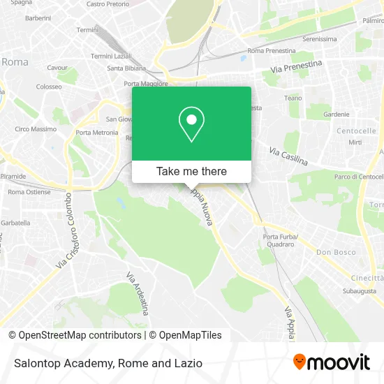 Salontop Academy map