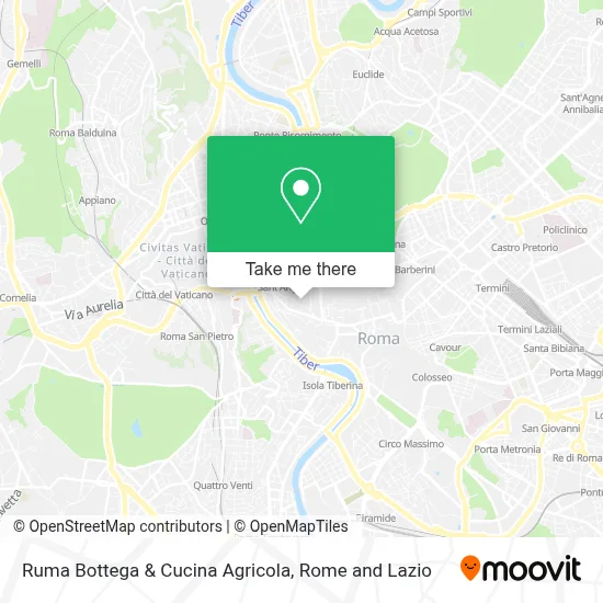 Ruma Bottega & Cucina Agricola map