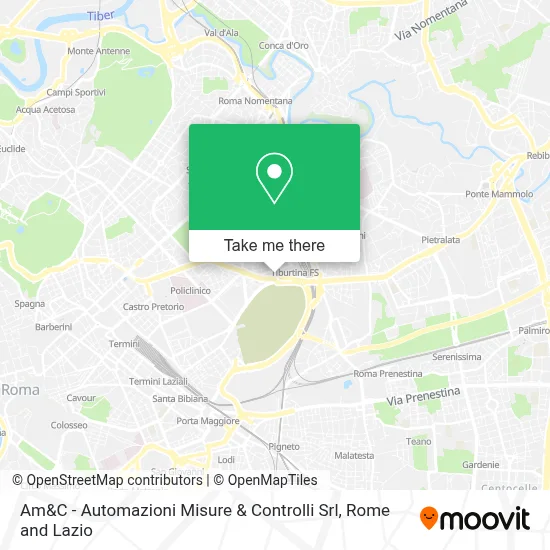 Am&C - Automazioni Misure & Controlli Srl map