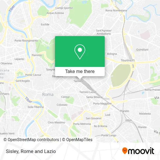 Sisley map