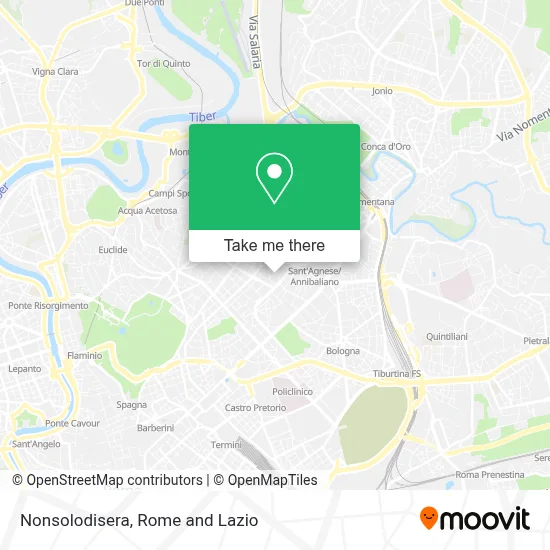 Nonsolodisera map