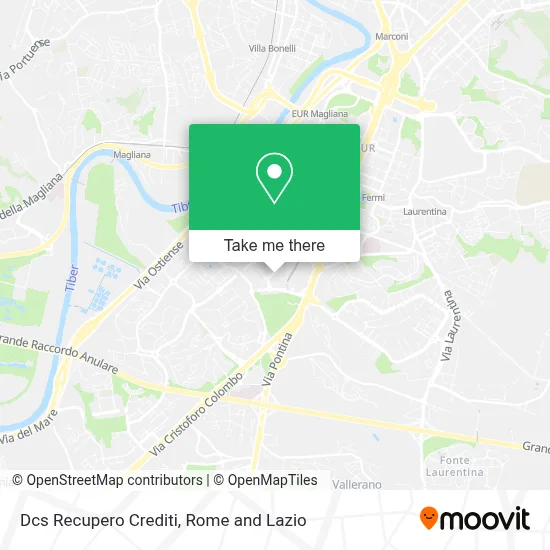 Dcs Recupero Crediti map