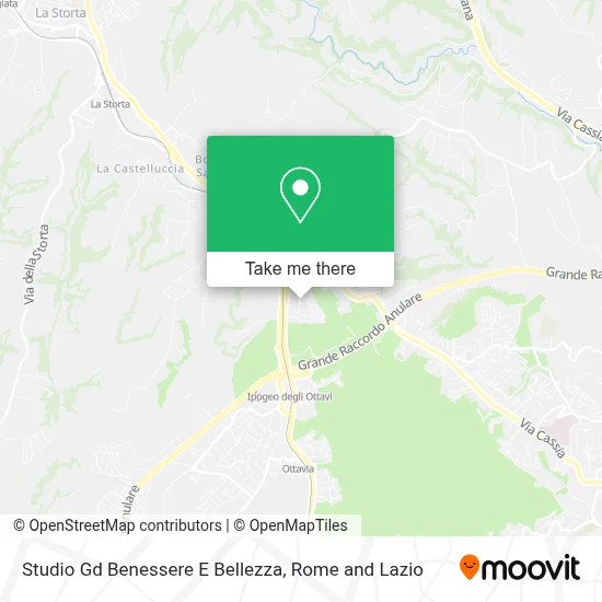 Studio Gd Benessere E Bellezza map