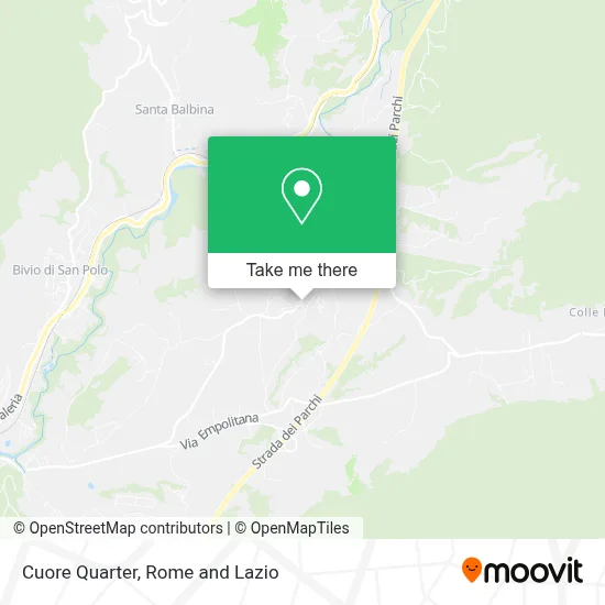 Cuore Quarter map