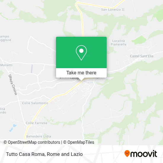 Tutto Casa Roma map