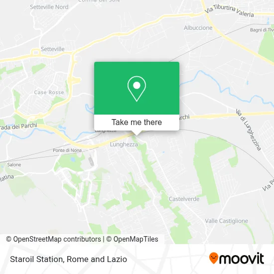 Staroil Station map