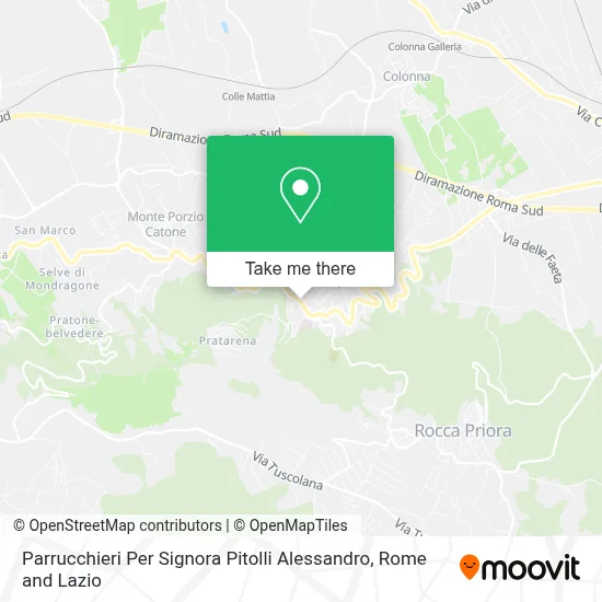 Parrucchieri Per Signora Pitolli Alessandro map