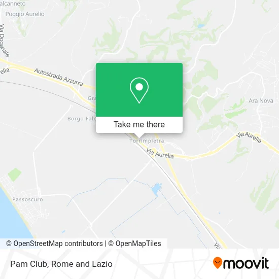 Pam Club map