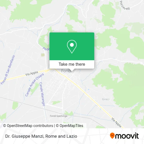 Dr. Giuseppe Manzi map