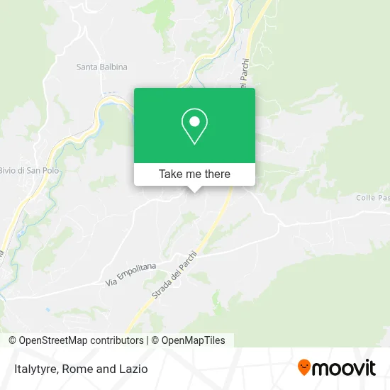 Italytyre map