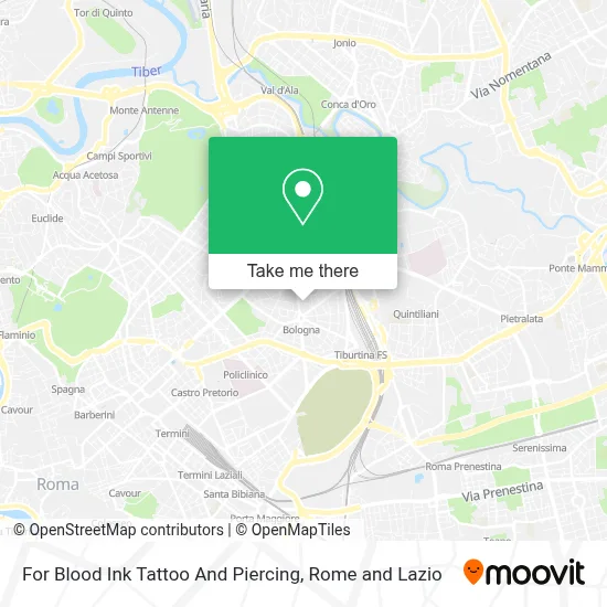 For Blood Ink Tattoo And Piercing map