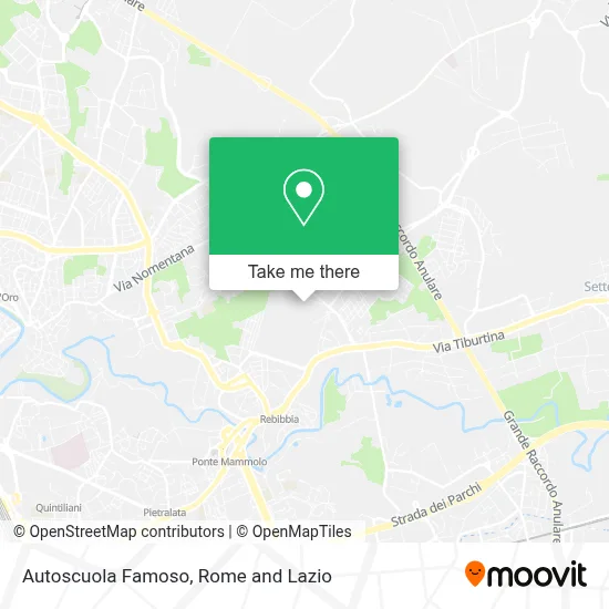Autoscuola Famoso map