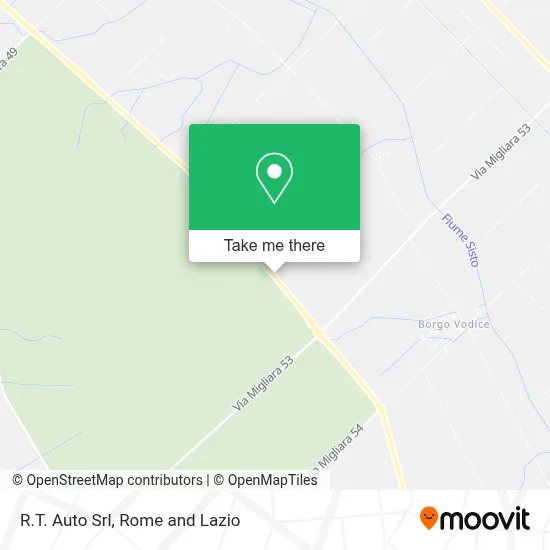 R.T. Auto Srl map