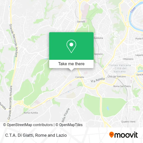C.T.A. Di Giatti map