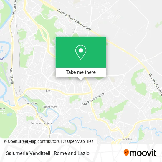 Salumeria Vendittelli map