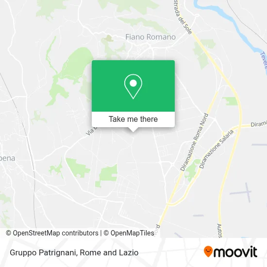 Gruppo Patrignani map