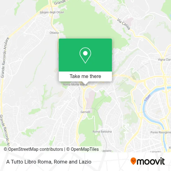 A Tutto Libro Roma map