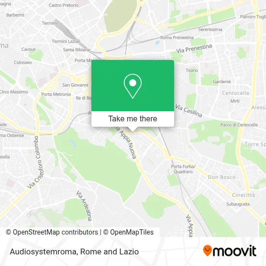 Audiosystemroma map