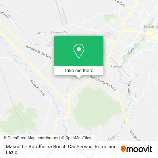 Mascetti - Autofficina Bosch Car Service map