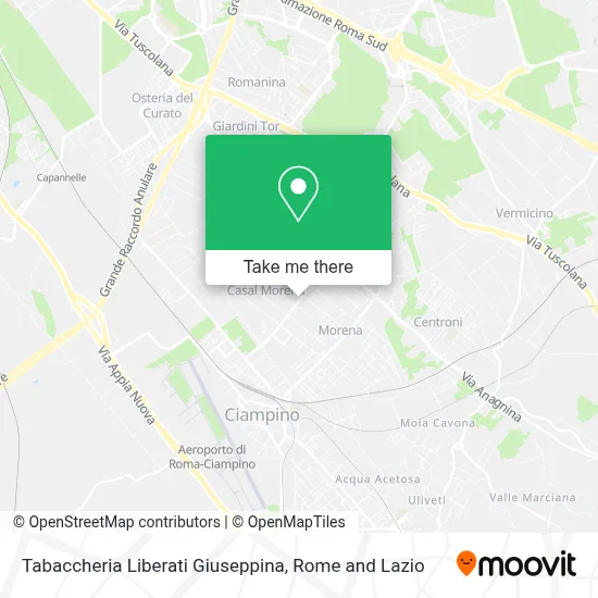 Tabaccheria Liberati Giuseppina map