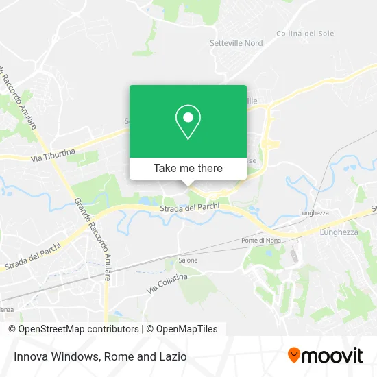 Innova Windows map