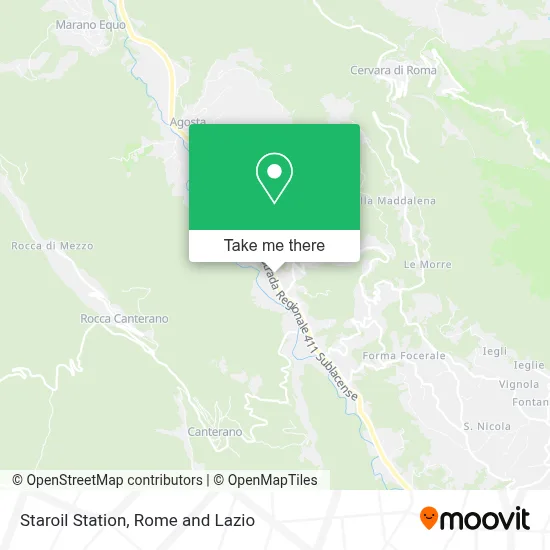 Staroil Station map