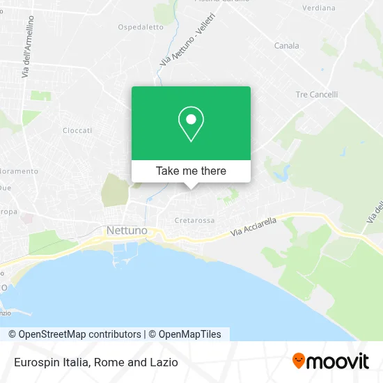 Eurospin Italia map