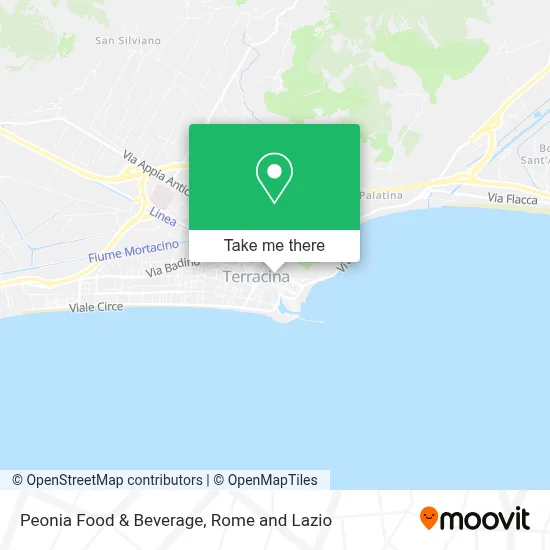 Peonia Food & Beverage map