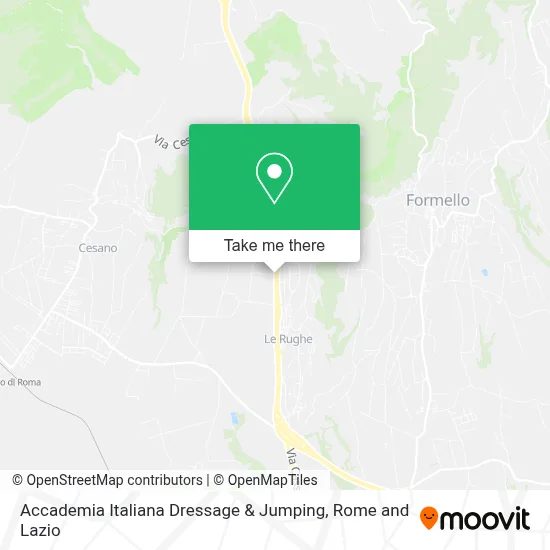 Accademia Italiana Dressage & Jumping map