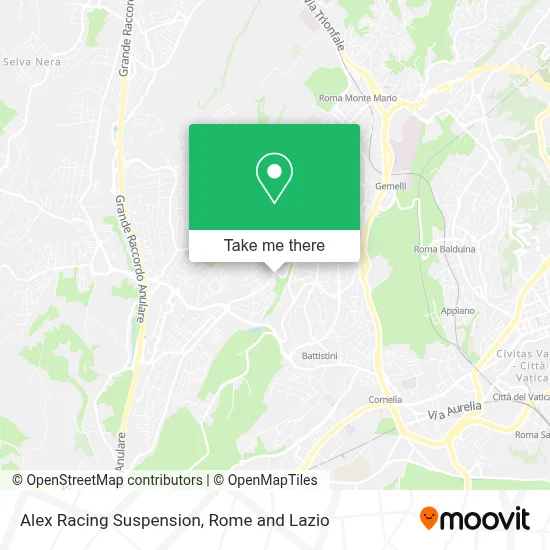 Alex Racing Suspension map