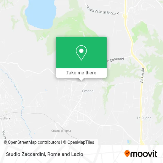 Studio Zaccardini map