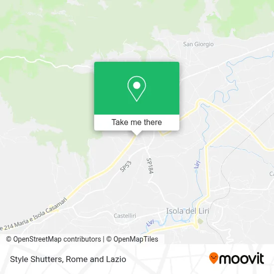 Style Shutters map