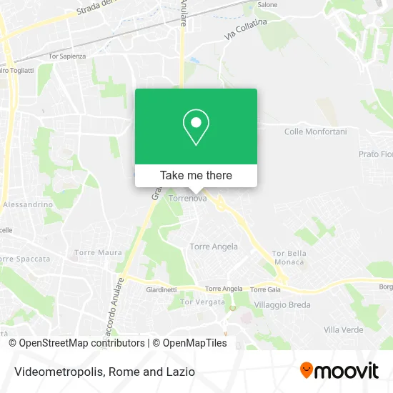 Videometropolis map
