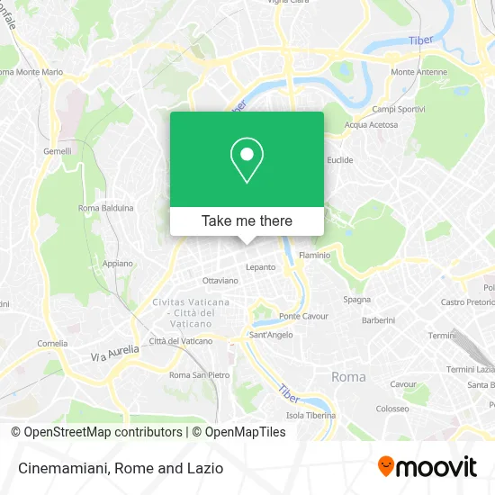 Cinemamiani map