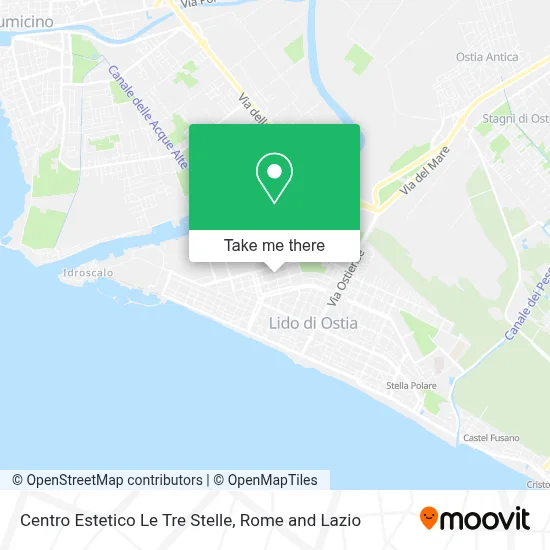 Centro Estetico Le Tre Stelle map