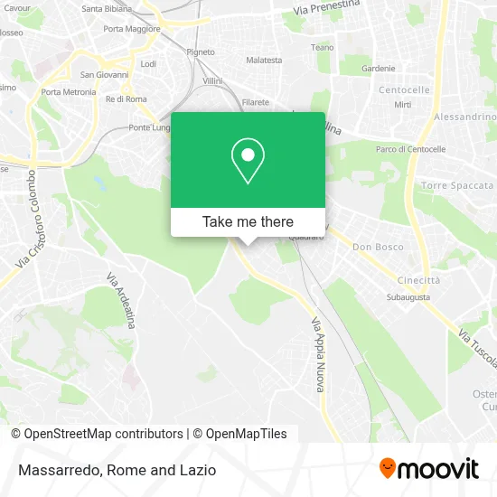 Massarredo map