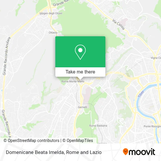 Domenicane Beata Imelda map