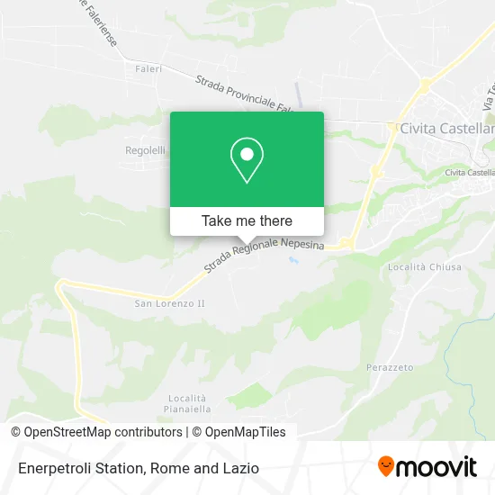 Enerpetroli Station map